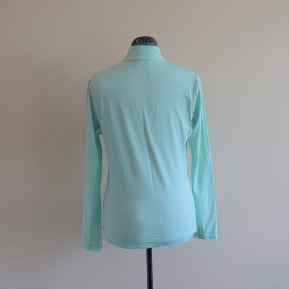 2/$20 Pastel Mint Green Half Zip Sweater Pullover - Picture 3 of 6
